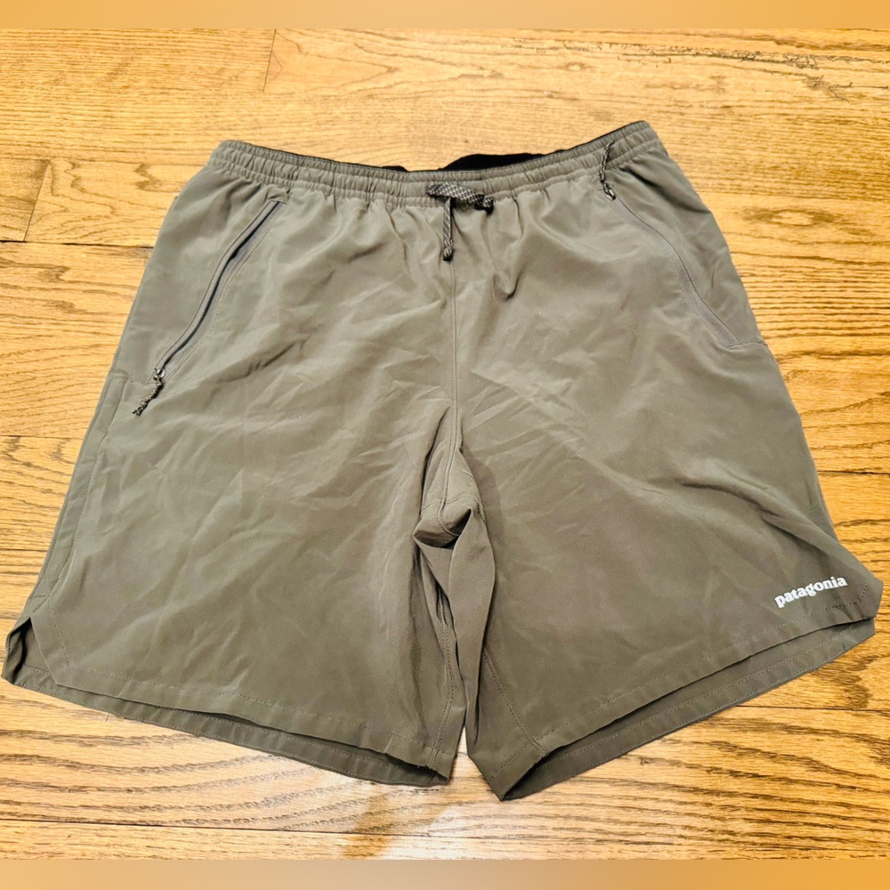 Patagonia Nine Trails 8” Shorts M Forge Grey like new/NWOT Trail Run